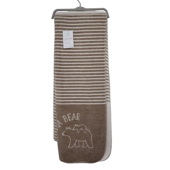 Docofil Mama Bear Throw Blanket Soft Reversible 51x67in Made‎ in Portugal - Picture 1 of 16